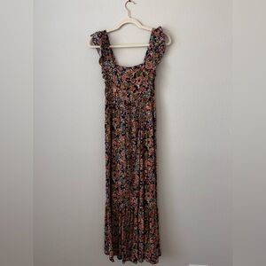 Floral maxi dress!